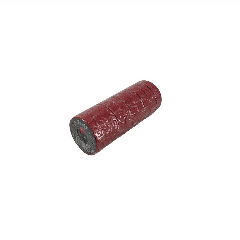Izolační páska 15mm/10m červená -TP1510/RD