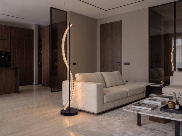 Designová LED stojací lampa 70 W – JF2312/B 1