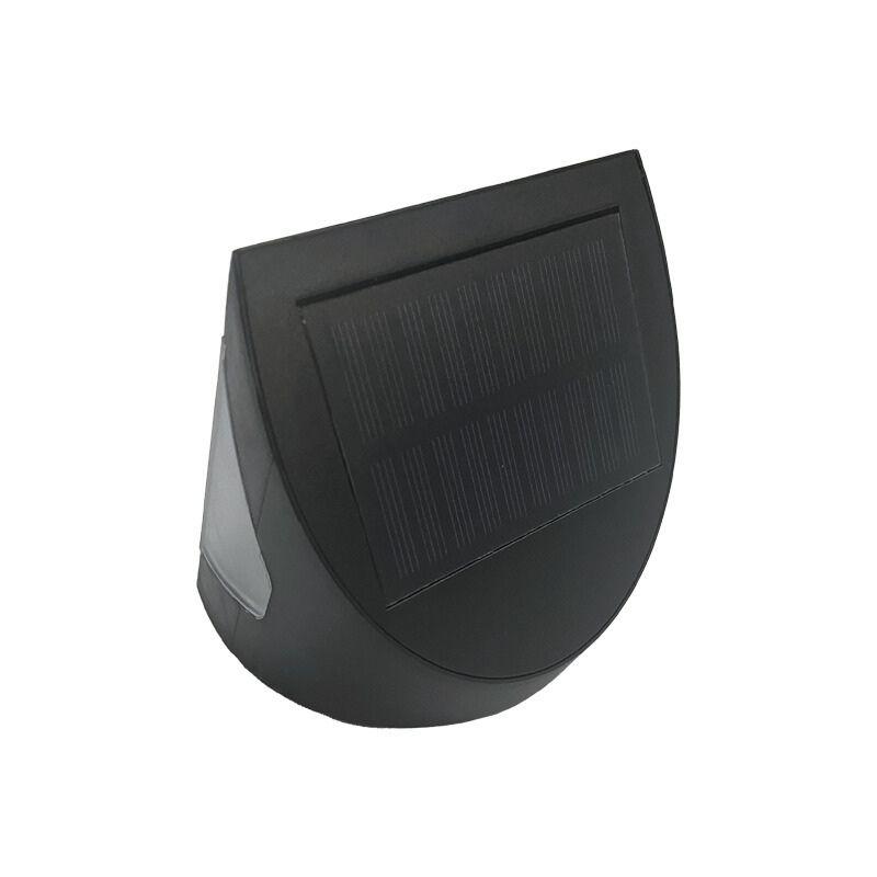 LED černé nástěnné solární svítidlo 3W / 3000K / 4000K - LS025