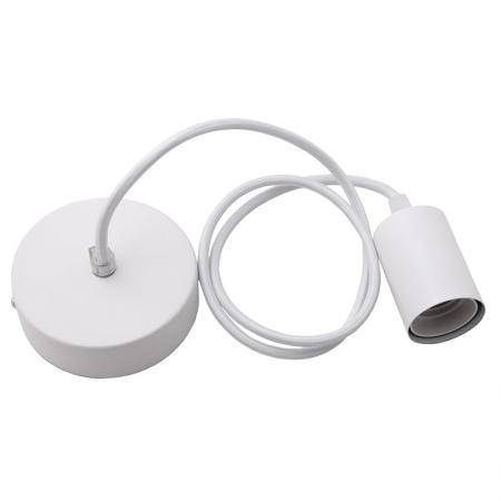 Objímka E27/1m/bílá -BH511