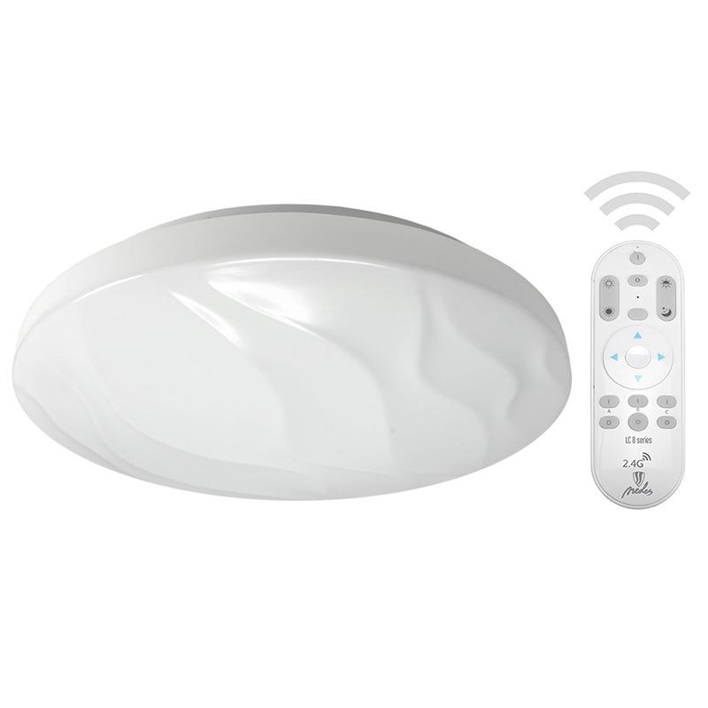 LED svítidlo OPAL+dálk.ovladač 50W/CLR1/SMD/RC - LC801W