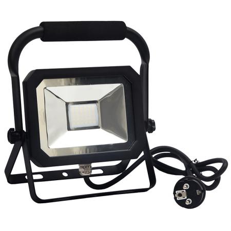 LED reflektor 20W+držák/4000K/BK/H - LF1022H