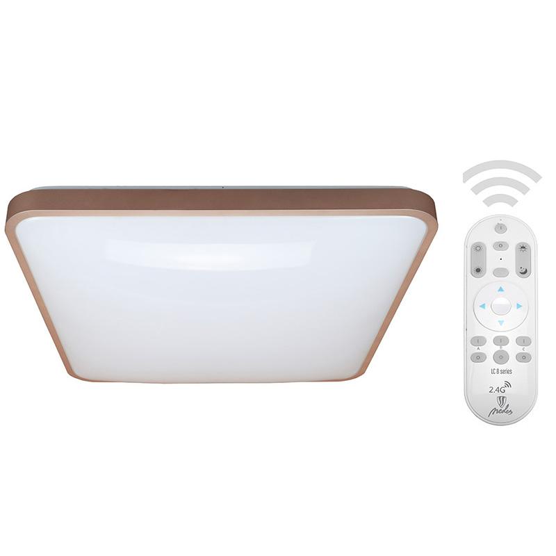 LED svítidlo OPAL+dálk.ovladač 50W/CLS0/SMD/RC/GD - LC801A/GD/S